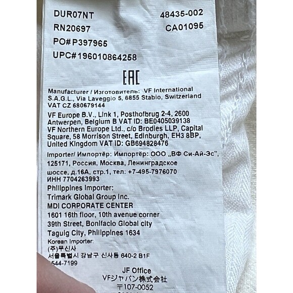 Dickies Button Fly Denim Work Pants Men's Size 32x32 Ivory DUR07NT - Picture 9 of 14